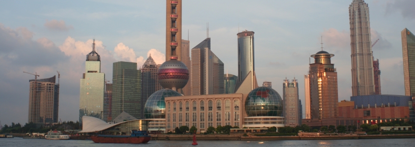 Szanghaj - Pudong - kosmiczne miasto - design z innej planety
